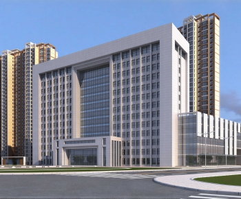 Modern Appearance Of Commercial Building-ID:469131954
