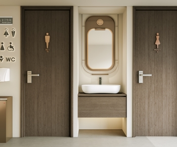 Modern Public Toilet-ID:787870888