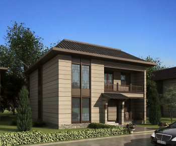 New Chinese Style Detached Villa-ID:650459057