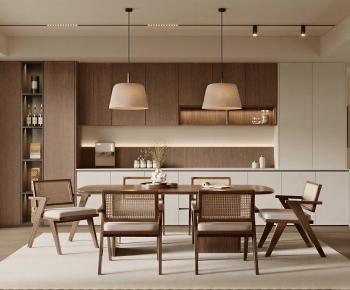 Modern Dining Room-ID:901632071