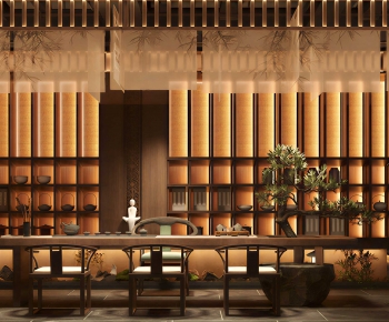 New Chinese Style Tea House-ID:818290004