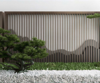 New Chinese Style Plant Landscaping-ID:733086113