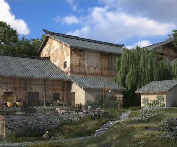 Chinese Style Courtyard/landscape-ID:926383976