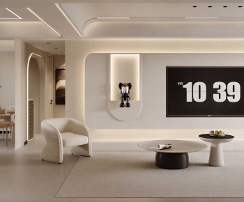 Modern A Living Room-ID:132246026