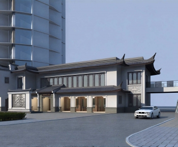 New Chinese Style Appearance Of Commercial Building-ID:510081058