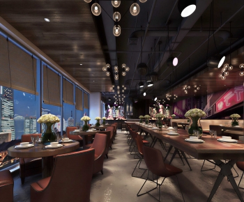 Industrial Style Dining Room-ID:403196106