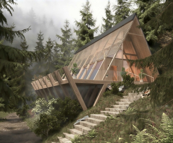 Modern Building Appearance-ID:653290031