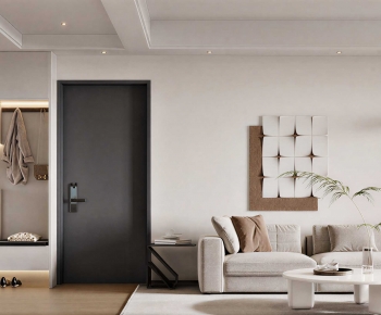 Modern A Living Room-ID:377649078