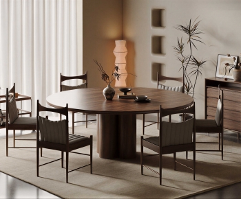 Modern Dining Table And Chairs-ID:674505009