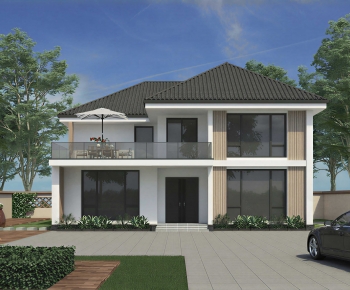 Modern Residential Building-ID:104953054