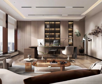 Modern Manager's Office-ID:997684008