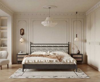 French Style Bedroom-ID:652970083