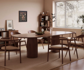 Modern Dining Table And Chairs-ID:450486903