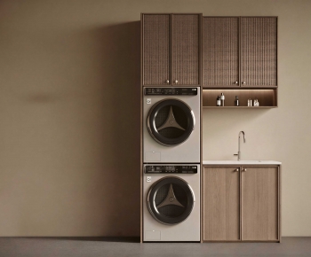 Modern Laundry Cabinet-ID:829998972