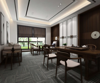 New Chinese Style Tea House-ID:313692093