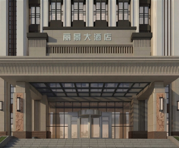 Modern Facade Element-ID:430943011