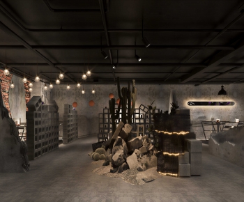 Industrial Style Restaurant-ID:612978943