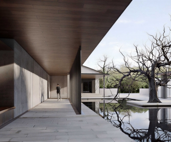 Modern Courtyard/landscape-ID:371930632