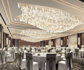 Modern Banquet Hall-ID:129070384