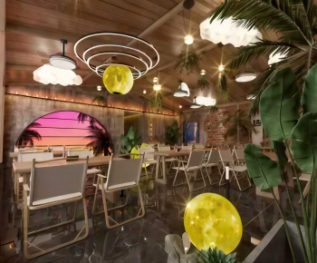 Industrial Style Restaurant-ID:489214904