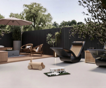 Modern Courtyard/landscape-ID:349037895