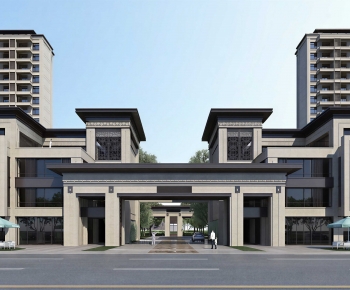New Chinese Style Gate-ID:942934994