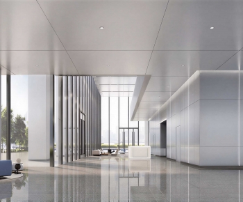 Modern Office Reception Desk-ID:175565964