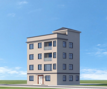 Modern Residential Building-ID:904459001