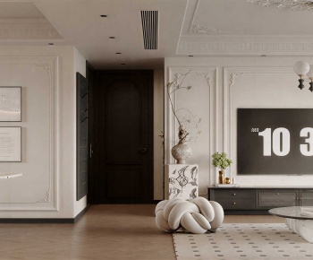 Modern A Living Room-ID:647836929
