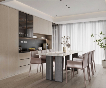 Modern Dining Room-ID:558482893