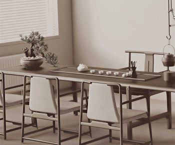 New Chinese Style Tea Tables And Chairs-ID:680588017