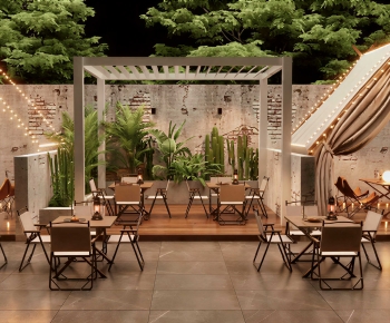 Industrial Style Restaurant-ID:297262912