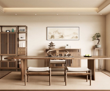 New Chinese Style Tea House-ID:446126948