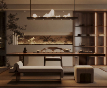 New Chinese Style Tea House-ID:226645954