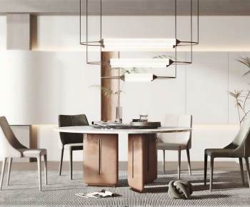 Modern Dining Table And Chairs-ID:211755996