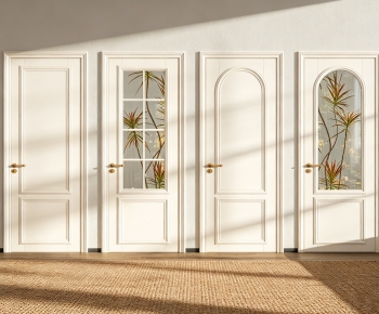 French Style Single Door-ID:386496076