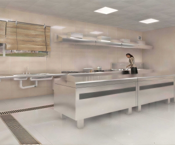 Modern Central Kitchen-ID:279839049