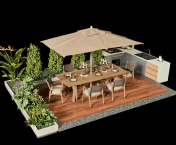 Modern Outdoor Tables And Chairs-ID:834166058