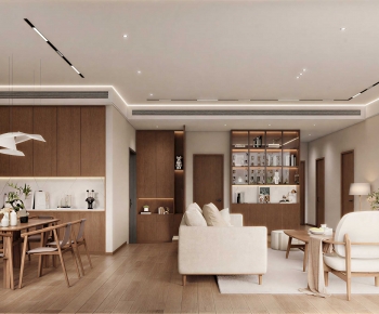 Modern A Living Room-ID:708270115