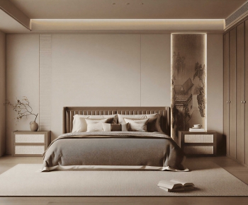 New Chinese Style Bedroom-ID:765455016