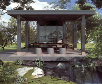 New Chinese Style Pavilion-ID:950999024