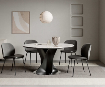 Modern Dining Table And Chairs-ID:933315046