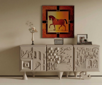 Modern Entrance Cabinet-ID:937983995