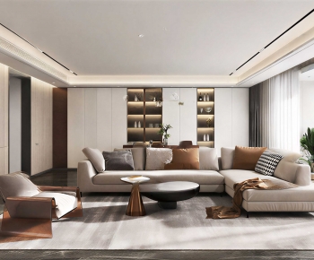 Modern A Living Room-ID:861103063