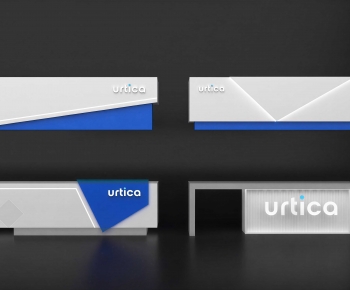 Modern Reception Desk-ID:484549059