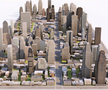 Modern Architectural Bird's-eye View Planning-ID:262208941