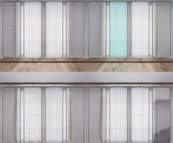 Modern Glass Screen Partition-ID:686979357
