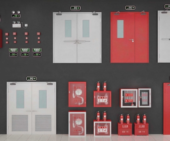 Modern Fire-fighting Equipment-ID:454376947