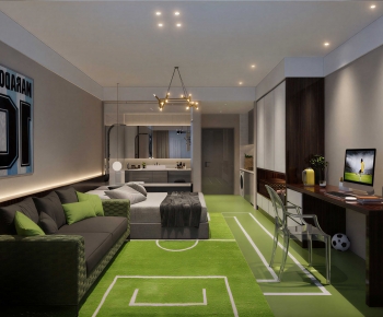 Modern Bedroom-ID:605922946