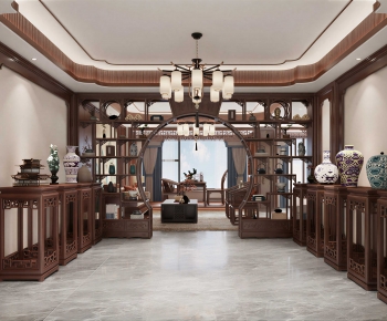 Chinese Style Hallway-ID:796215065